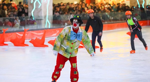 opening ceremony for the first Ice skating center in Mashhad