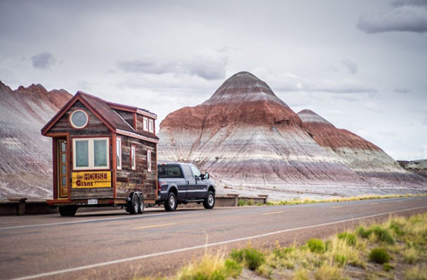 A tiny house in a very big world!