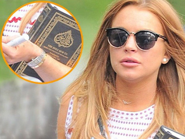 Lindsay Lohan turns to Islam
