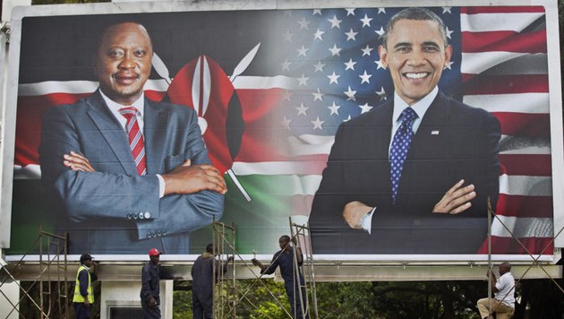 Obama starts two-day Kenya Visit