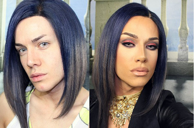 helgen våben kind Makeup Transformation from man to woman - Page 2 of 10 - news