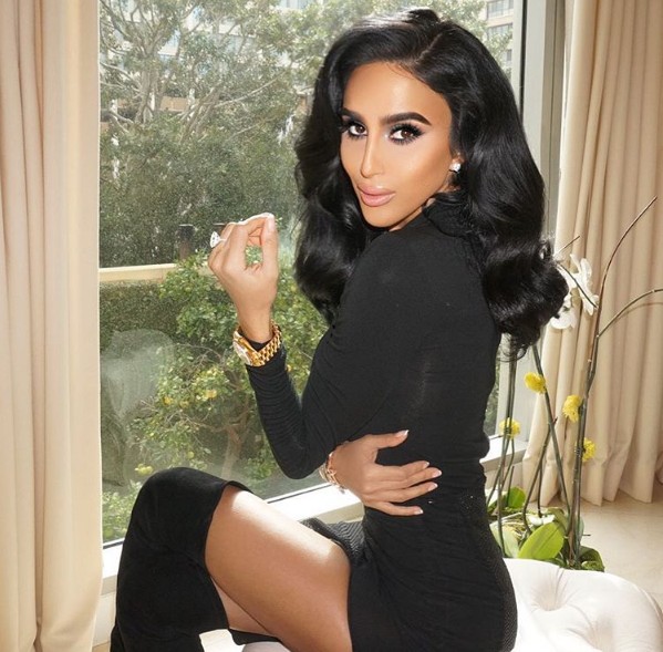 12. Lilly Ghalichi is an fashion model and make up artist in the united sta...
